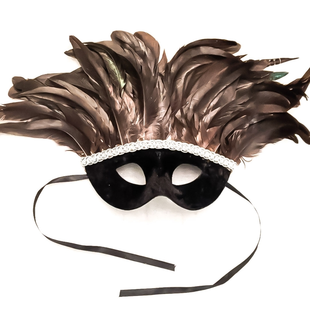 Luxury Masquerade Mask | Statement Mask with Feat…